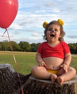 Winnie the Pooh Baby Homemade Costume