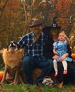 Wizard of Oz Homemade Costume