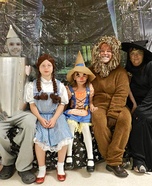 Wizard of Oz Family Homemade Costume