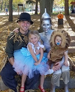 Wizard of Oz Family Homemade Costume
