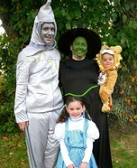 Wizard of Oz Family Homemade Costume