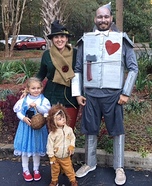 Wizard of Oz Family Homemade Costume