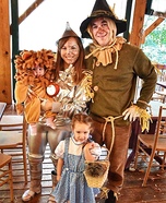 Wizard of Oz Family Homemade Costume