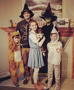 Wizard of Oz Family Homemade Costume