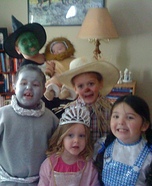 Homemade Wizard of Oz Character Costumes for Kids