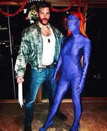 Wolverine and Mystique Homemade Costume