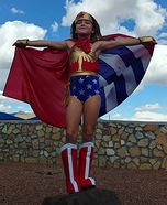 Wonder Woman Homemade Costume