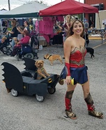 Wonder Woman and Batman Homemade Costume