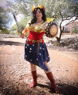 Wonder Woman Fairy Homemade Costume