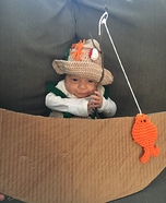 World's Cutest Fisherman Homemade Costume