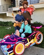 Wreck it Ralph Family Homemade Costume