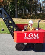 Wrecking Ball Crane Homemade Costume