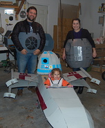 X-Wing from Star Wars Homemade Costume