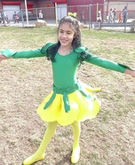 Yellow Rose Homemade Costume