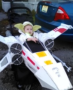 DIY Yoda Baby Costume