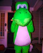 Yoshi Homemade Costume