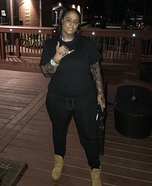 Young M.A. Homemade Costume