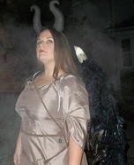 Young Maleficent Homemade Costume