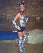 Zebra Halloween Costume