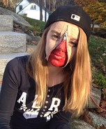 Zipper Face Homemade Costume