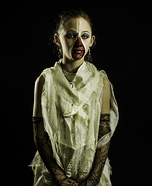 Zipper Face Girl Costume