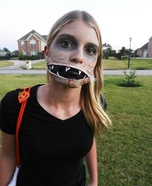 Zipper Mouth Homemade Costume