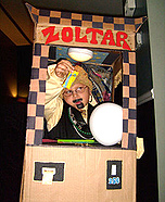 Zoltar in his Fortune Telling Machine Costume