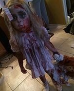 Girl's Zombie Baby Costume