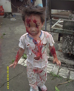 Zombie Baby Halloween Costume DIY