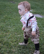 DIY Zombie Baby Costume