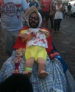 Zombie Baby Adult Homemade Costume