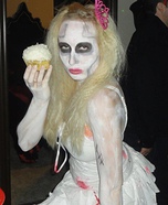 Homemade Zombie Barbie Costume