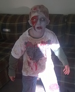 Easy DIY Zombie Boy Costume