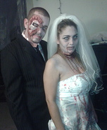 Zombie Bride and Groom Costume