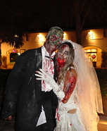 Zombie Bride and Groom Costume