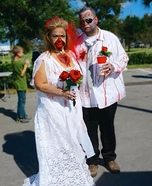 Zombie Bride & Groom Homemade Costume