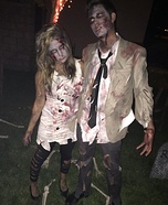 DIY Zombie Couple Costumes