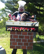 Zombie Griller Homemade Costume