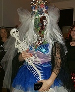 Zombie Mermaid Bride Homemade Costume