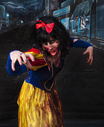Zombie Snow White Homemade Costume